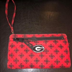 Vera Bradley Georgia Bulldog/ UGA wallet